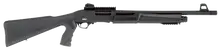TriStar Cobra III Force 12 Gauge Pump-Action Shotgun with 18.5" Barrel, 3" Chamber, 5+1 Rounds, Pistol Grip Stock, Black