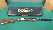 Tristar Setter S/T Over/Under 20 Gauge Shotgun - 26" Barrel, 3" Chamber, 2 Round Capacity, Turkish Walnut Stock, Silver Receiver, 5 Choke Tubes, Model 30206