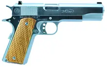 TriStar American Classic Government 1911 9mm Chrome Pistol with 5" Barrel and 8-Round Capacity