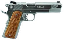 "American Classic II 1911 9mm Chrome 5" Barrel Pistol with Novak Sights and Wood Grips - Tristar 85615"