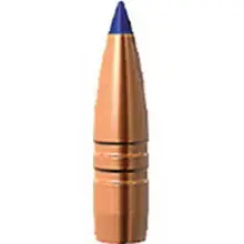 Barnes Bullets .22 Cal 55 Gr Tipped TSX Boat Tail Rifle Bullet, .224" Dia, Solid Copper Polymer Tipped, 50/Box - 30187