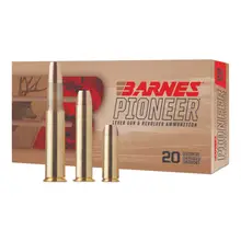 Barnes Pioneer 30-30 Winchester 150 Grain TSX Copper Ammo