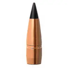 Barnes Bullets Tac-TX .300 Blackout .308 Diameter 120 GR Flat Base Lead Free Solid Copper Polymer Tip Boat Tail Projectiles, 50/Box - 30320