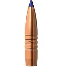 Barnes Bullets .338 Lapua Mag 265 GR LRX Boat-Tail Rifle Bullet, Solid Copper Polymer Tip, 50 Per Box - 30434
