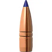Barnes Bullets Tipped TSX .35 Caliber .358" Diameter 200 Grain Boat Tail Lead-Free Solid Copper Polymer Tip, 50/Box