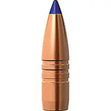 Barnes Bullets Tipped TSX .375 Caliber, 250 Grain, Boat Tail, Lead-Free Solid Copper Polymer Tip, 50/Box - 30484