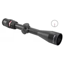 Trijicon AccuPoint 3-9x40mm Riflescope with Illuminated Red Triangle Reticle, 1" Tube, 1/4 MOA, Black Hardcoat Anodized - TR20R