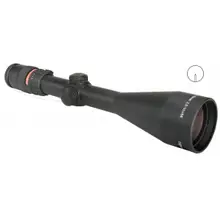 Trijicon AccuPoint 2.5-10x56mm 30mm Tube Illuminated Red Triangle Post Riflescope - Matte Black Finish (200035)