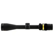 Trijicon AccuPoint 3-9x40mm Illuminated Amber Dot Reticle Rifle Scope with Standard Duplex Crosshair, 1" Tube, Black Hardcoat Anodized - 200001