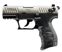 Walther P22 Pistol .22 LR 3.4in Threaded 10RD Nickel