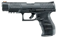 Walther Arms PPQ M2 .22 LR 5" Matte Black Pistol with 10-Round Capacity, Fiber Optic Front Sight, and Picatinny Rail