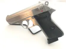 Walther Arms PPK/S .380 ACP Stainless Steel Semi-Automatic Pistol with 3.3" Barrel and 7+1 Rounds - 4796004