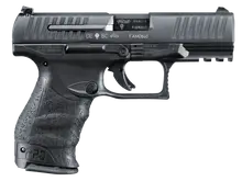 Walther Arms PPQ M2 .45 ACP Semi-Auto Pistol, 4.25" Barrel, 10+1 Rounds, Black Finish with Interchangeable Backstrap Grip - Model 2807077