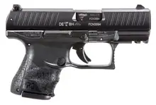 Walther PPQ M2 Sub Compact LE 9mm 3.5" Black with Night Sights and Interchangeable Backstrap Grip - 2829789