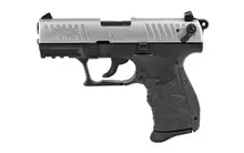 Walther Arms P22Q .22 LR Nickel Pistol with 3.42" Barrel and 10 Round Capacity (5120725)