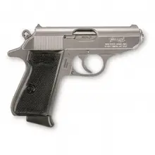 WALTHER PPK STAINLESS SEMI-AUTOMATIC .380 ACP 3.3 INCH BARREL 6+1 ROUNDS  CERTIFIED USED