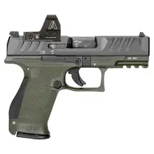 WALTHER PDP 9MM LUGER 4IN BLACK PISTOL - 15+1 ROUNDS - GREEN