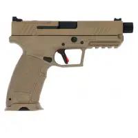 TISAS SDS Imports PX-9 Gen 3 Duty 9MM FDE Semi-Auto Pistol with 4.7" Threaded Barrel and 15-Round Magazine