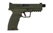 SDS Imports PX-9 Gen 3 Tactical Semi-Auto Pistol, 9mm Luger, 10-Round Magazine, 4.69" Barrel, Black/OD Green