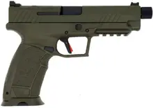 SDS Imports PX-9 Gen 3 Tactical 9mm OD Green Pistol with 5.1" Threaded Barrel and 10-Round Capacity