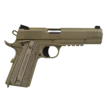 TISAS SDS Imports 1911 Duty Raider .45 ACP Pistol, 5" Barrel, 8-Rounds, Flat Dark Earth Cerakote, G10 Grips