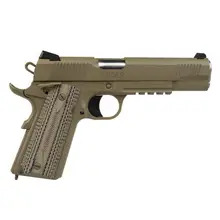 TISAS 1911 Duty Raider 9MM 5" FDE 9RD with G10 Grips and Rail