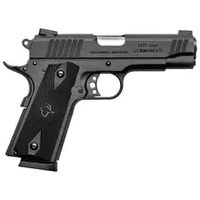 Taurus Matte Black Pistol with Fixed Sights and White Pearl Grips, Available in .45 ACP and 9MM