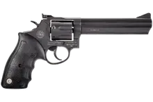 Taurus Model 66 Standard .357 Magnum 6" Barrel Revolver with 7-Round Capacity, Black Rubber Grip, and Matte Black Oxide Finish