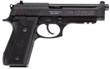Taurus PT-92 Standard 9MM Luger 5" Barrel 17+1 Rounds Blued Black Polymer Grip Pistol with Fixed Sights and Accessory Rail (1-920151-17)