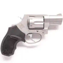 Taurus Model 856, 38 Special Revolver, 2" Barrel, Stainless Steel, Matte Finish, Rubber Grip, Fixed Sights, 6 Round