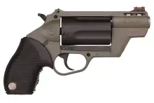 Taurus Public Defender .410/.45 LC, 2" Barrel, 5-Round Revolver, OD Green Polymer