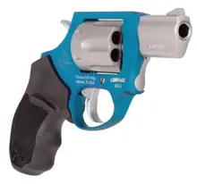 Taurus 856 Ultra-Lite .38 Special Revolver, 2" Stainless/Azure Barrel, 6 Rounds