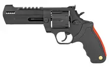Taurus Raging Hunter .44 Rem Mag Revolver, 5.12" Ported Barrel, 6-Round, Matte Black Oxide Finish with Black Rubber Cushion Insert Grip