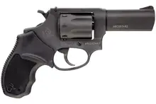 Taurus 942 .22 LR 3" Barrel 8-Round Matte Black Revolver with Adjustable Rear Sight and Rubber Grip