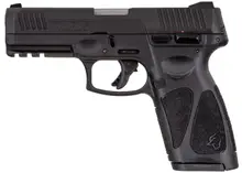 Taurus G3 Semi-Automatic 9mm Luger, 4" Barrel, Full-Size, 15+1 Rounds, Black Slide, Polymer Frame, 2 Magazines