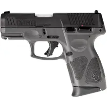 Taurus G3C 9MM Luger Semi-Automatic Pistol with 3.2" Barrel, 12+1 Capacity, Gray/Black Finish, Polymer Grip & 3 Magazines