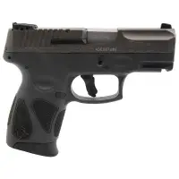 Taurus G2C 9mm Tungsten/Grey Cerakote Pistol with 3.26" Barrel and (2) 12-Round Mags, Adjustable Rear Sight