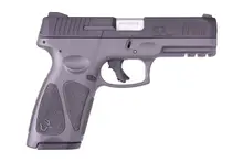 Taurus G3 9mm Semi-Automatic Pistol, 4" Barrel, 17 Rounds, Gray/Black Polymer Frame with Manual Safety and Picatinny Rail