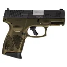 Taurus G3C 9mm Pistol, Midnight Bronze/Black - 1-G3C931L