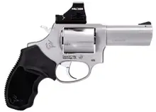 Taurus 605 T.O.R.O. Stainless Steel Revolver, .357 Magnum, 3" Barrel, 5 Rounds, Optics Ready, Rubber Grip