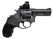 Taurus 856 T.O.R.O. .38 Special +P, 3" Barrel, 6-Rounds, Optic Ready, Stainless Steel Black Revolver with Rubber Grip