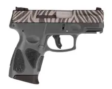 Taurus G2C 9mm Zebra 3.2" 12+1 Round Pistol - 1-G2C931-12GZEB
