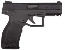 Taurus TX22 Semi-Automatic 22LR Pistol, 4.10" Barrel, 10+1 Rounds, Black Anodized Aluminum Slide, Ergonomic Polymer Grip, Adjustable Rear Sight
