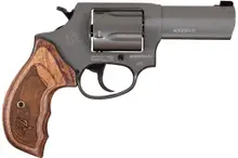 Taurus Defender 605 Revolver, .357 Mag/.38 SPL +P, 3" Barrel, Tungsten Cerakote, 5 Rounds, Altamont Wood Grip