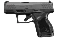 Taurus GX4 9mm Micro-Compact Semi-Automatic Pistol, 3" Barrel, 11+1 Rounds, Black Nitride Finish, Interchangeable Backstrap Grip, Fixed Sights - 1-GX4M931
