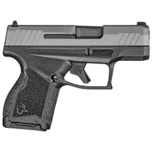 Taurus GX4 9MM Micro-Compact Pistol, 3" Barrel, 11-Round Capacity, Black/Tungsten Finish, Includes 2 Mags