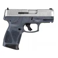 Taurus G3C 9MM 3.2" Stainless Steel Pistol with Grey Splatter Frame and 10+1 Rounds