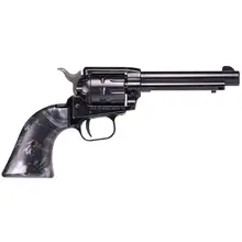 Heritage Rough Rider 22LR Black Pearl Grips 4.75" Blued Revolver - 9 Rounds