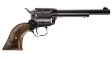 Heritage Rough Rider .22 LR 6.5" Blued Revolver with Brown Pearl Grips