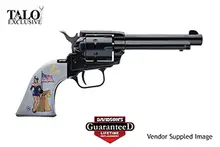 Heritage Rough Rider 'My Belle' 22LR 4.75" Pinup4 Blued Revolver - 6 Rounds